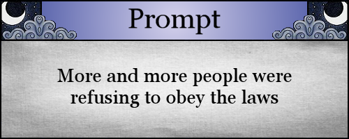 More and more people were refusing to obey the laws