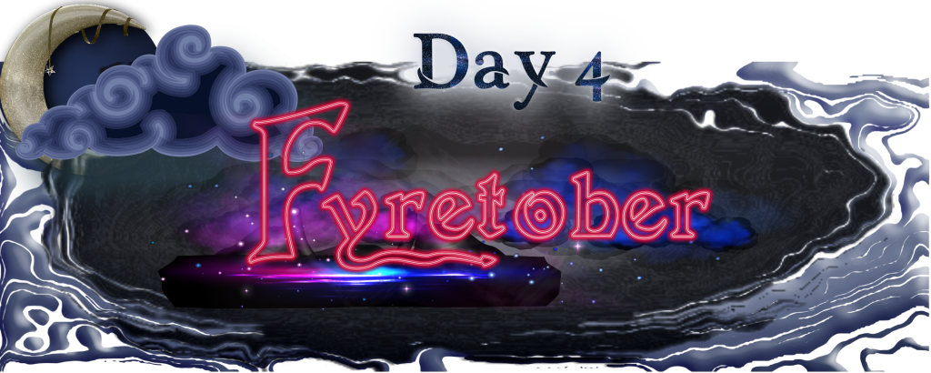 Author Jenna Eatough's Flash Fiction Story from Fyrecon's Fyretober Writing Prompt 2023-10-04
