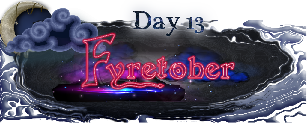 Author Jenna Eatough's Flash Fiction Story from Fyrecon's Fyretober Writing Prompt 2023-10-13