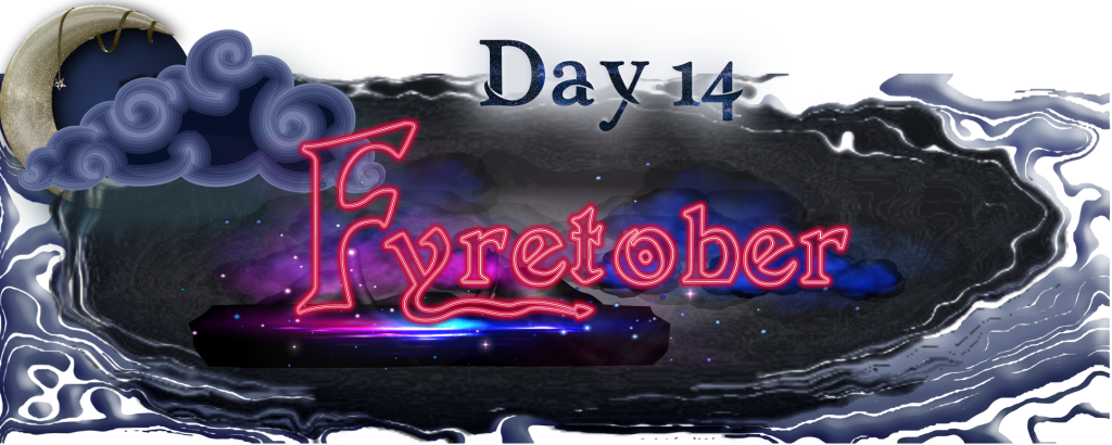 Author Jenna Eatough's Flash Fiction Story from Fyrecon's Fyretober Writing Prompt 2023-10-14