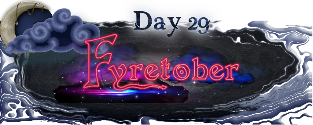 Author Jenna Eatough's Flash Fiction Story from Fyrecon's Fyretober Writing Prompt 2023-10-29