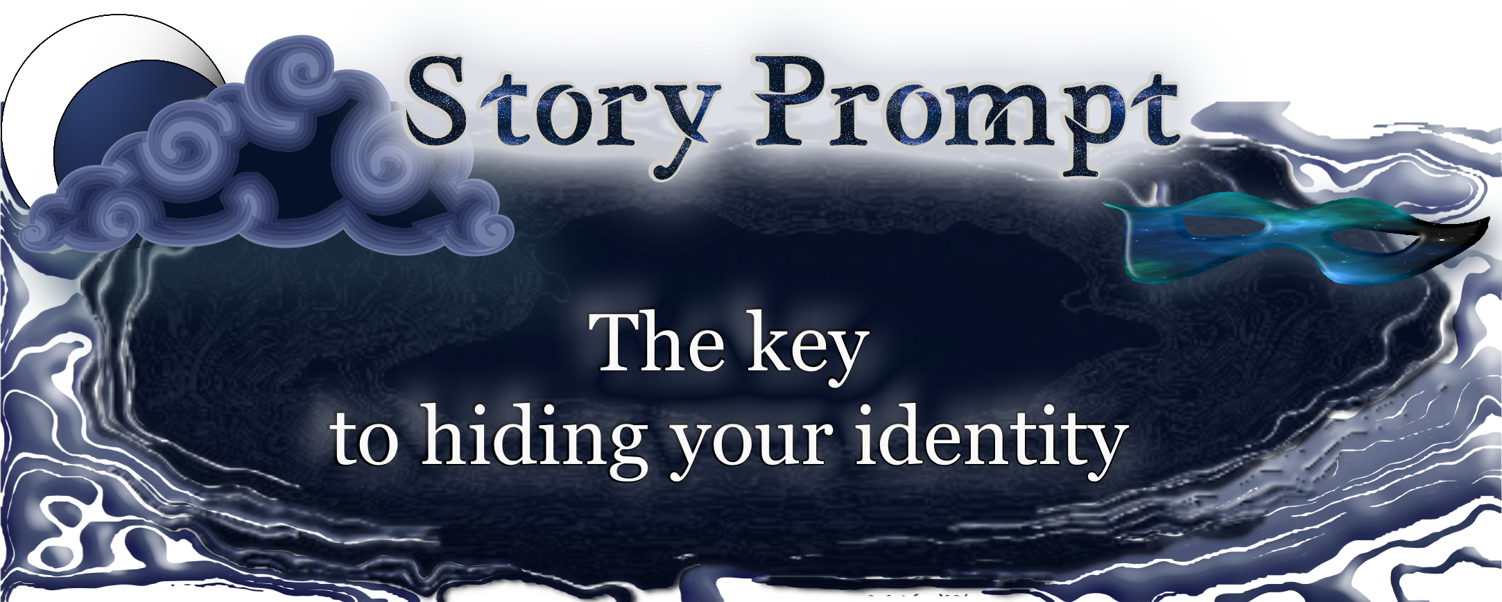 Author Jenna Eatough's Flash Fiction Story from writing prompt: The key to hiding your identity