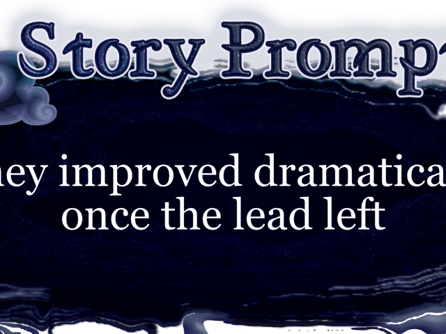 Author Jenna Eatough's Flash Fiction Story from writing prompt: They improved dramatically once the lead left
