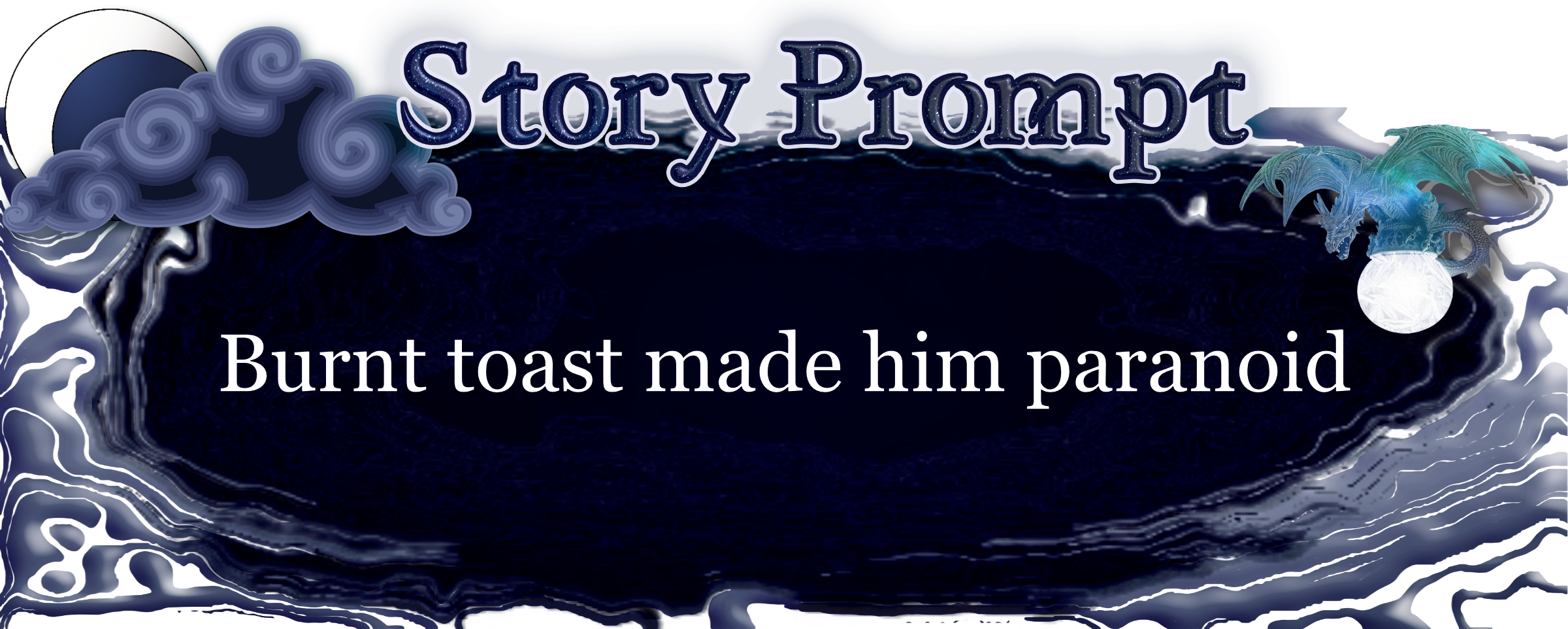Author Jenna Eatough's Flash Fiction Story from writing prompt: Burnt toast made him paranoid