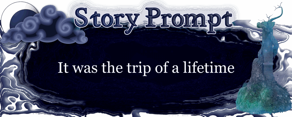 Author Jenna Eatough's Flash Fiction Story from writing prompt: It was the trip of a lifetime