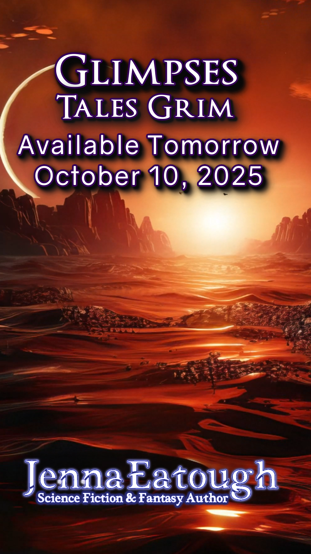 Launch into Glimpses - Tales Fantastic by Author Jenna Eatough preview trailer