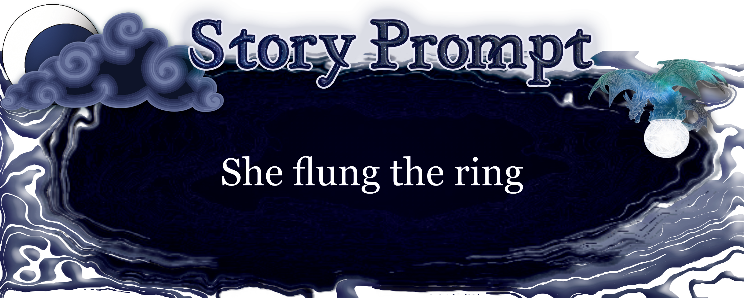 Author Jenna Eatough's Flash Fiction Story from writing prompt: She flung the ring