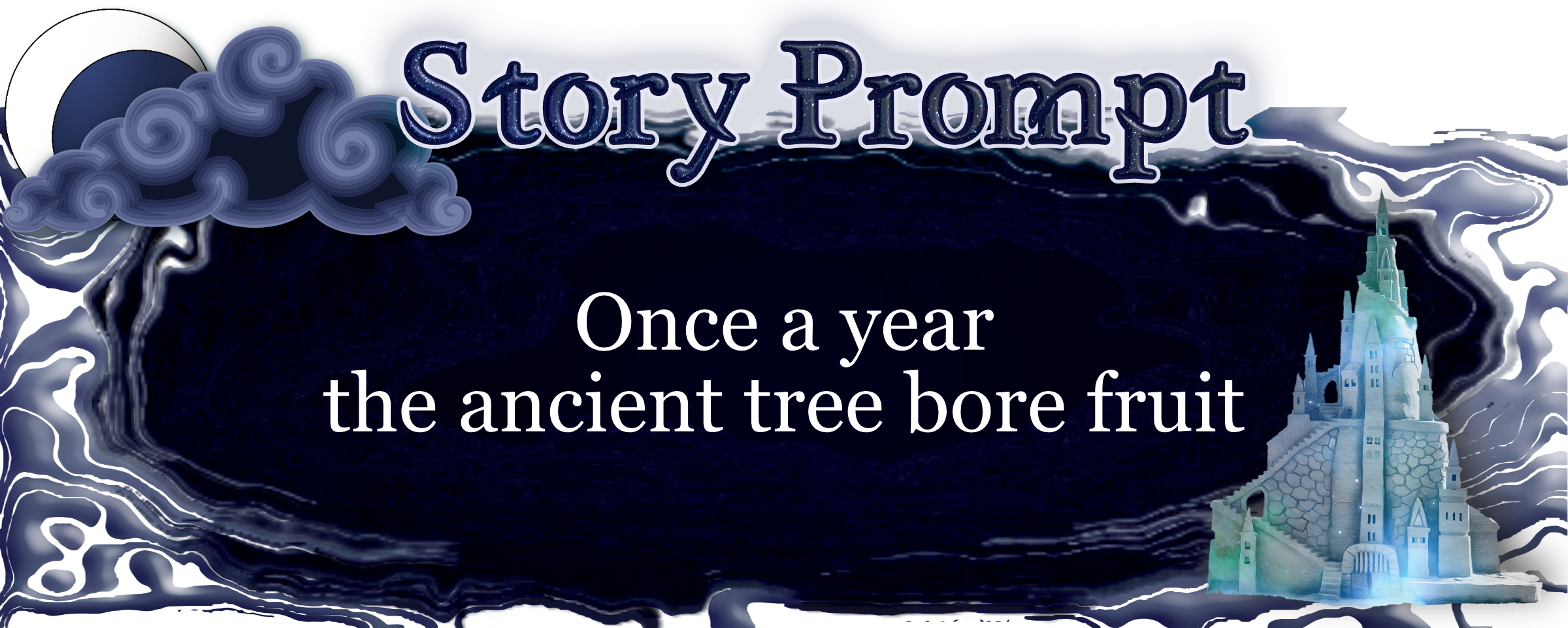 Author Jenna Eatough's Flash Fiction Story from writing prompt: Once a year the ancient tree bore fruit