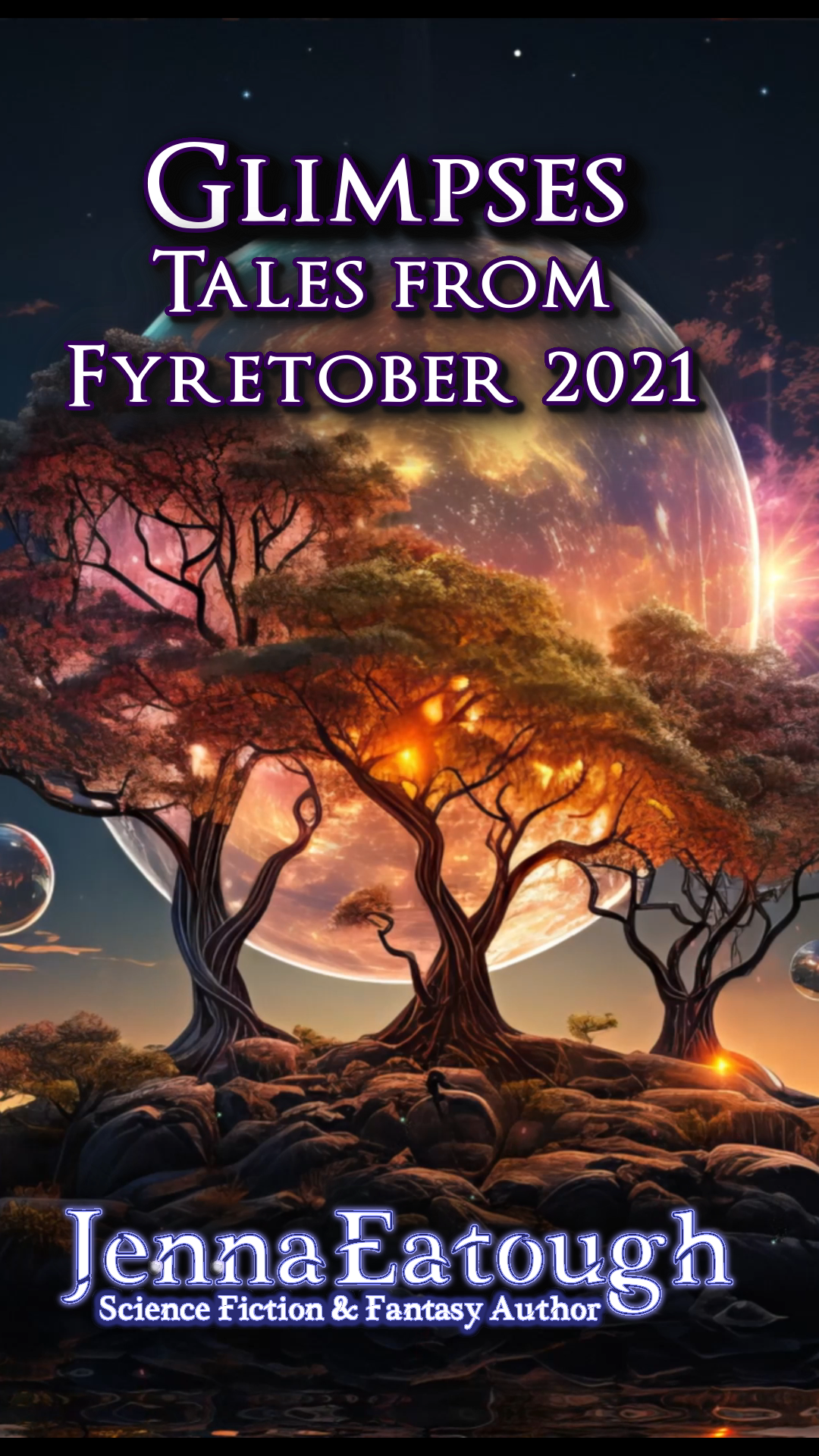 Launch into Glimpses - Tales Fantastic by Author Jenna Eatough preview trailer