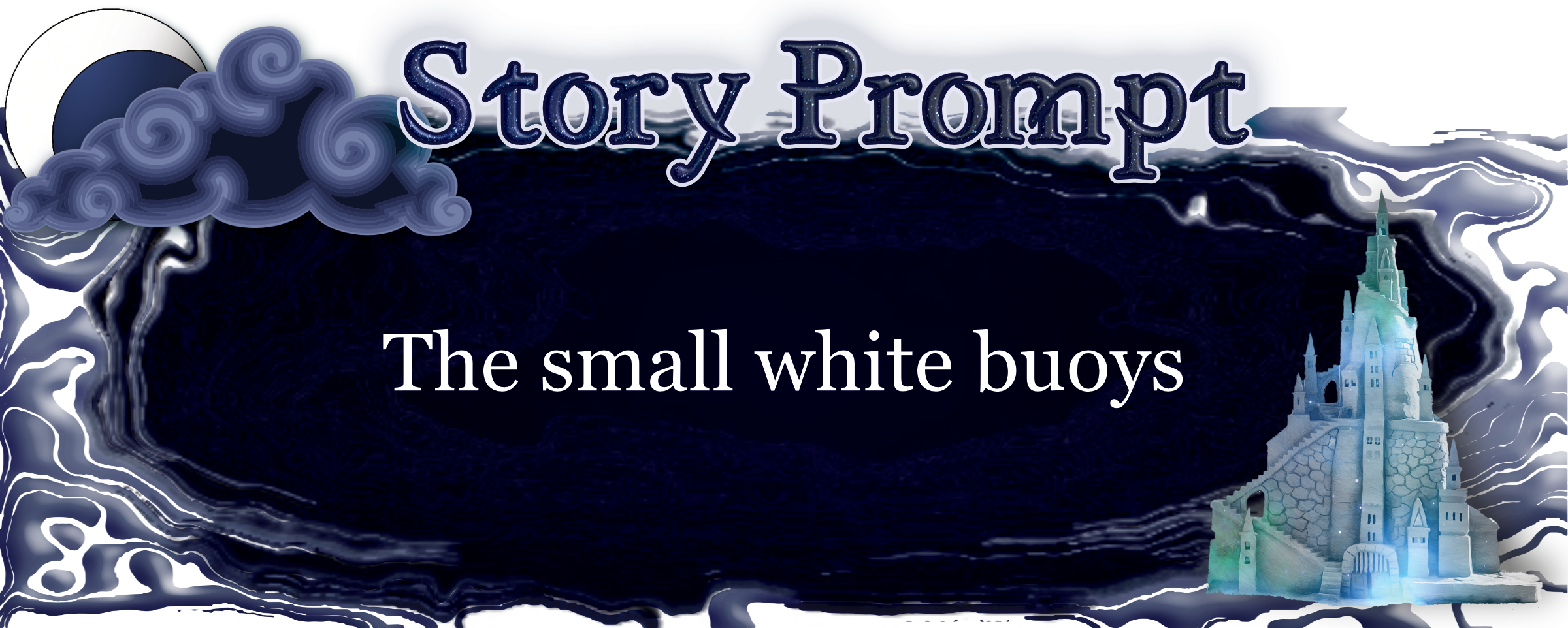 Author Jenna Eatough's Flash Fiction Story from writing prompt: The small white bouys
