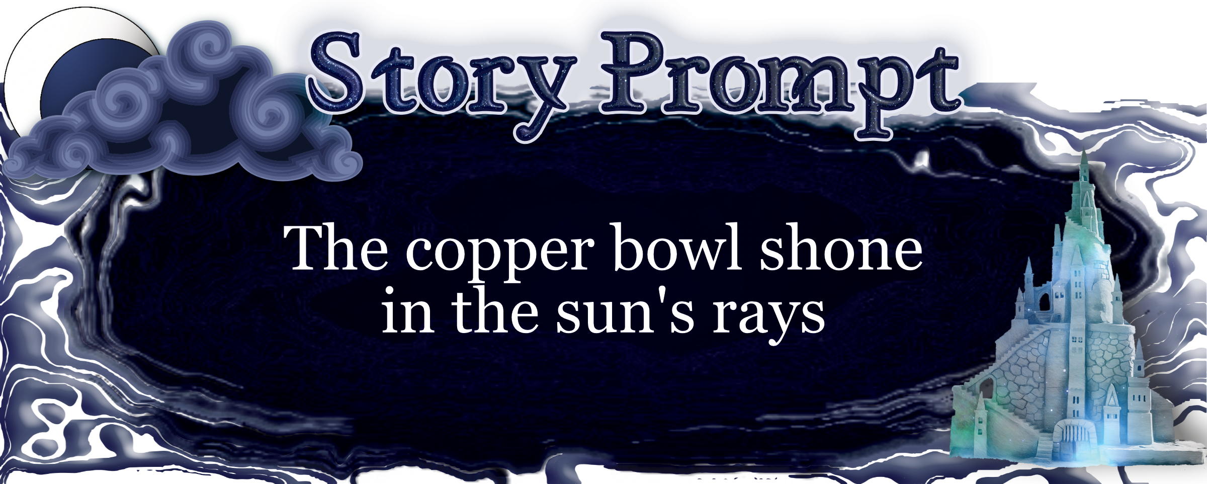Author Jenna Eatough's Flash Fiction Story from writing prompt: The copper bowl shone in the sun's rays