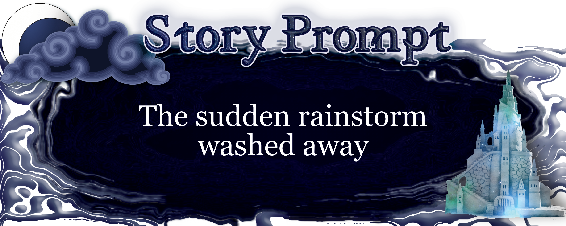 Author Jenna Eatough's Flash Fiction Story from writing prompt: The sudden rainstorm washed away