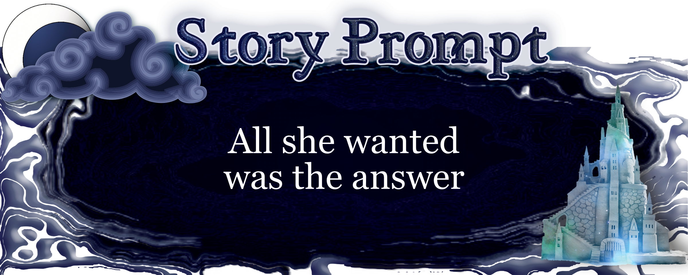 Author Jenna Eatough's Flash Fiction Story from writing prompt: All she wanted was the answer